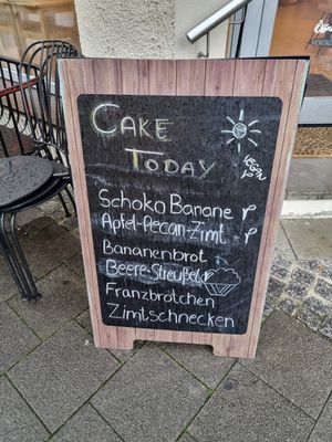 Cake selection at Oh Mother in Schwaebisch Gmuend