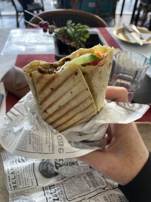 Falafel wrap  at Alwan in Ta Xbiex