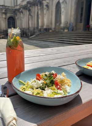 🌈☀️  at Palais Café in Dresden