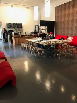 The Café Room - also with play area for kids ;) at Palais Café in Dresden