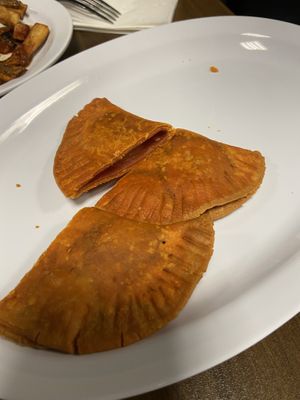 Empanadas  at TRI Lounge & Cafe in Staten Island