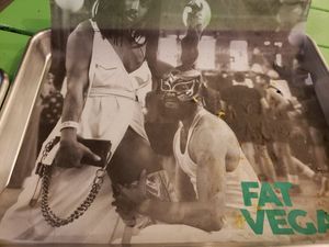 El angelito bajo la charola at Fat Vegan in Mexico City