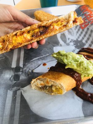 Chimichanga  at Fat Vegan in Mexico City