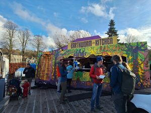 At Kendal Mountain Festival at Earthworm Kitchen - Food Truck in Lancaster