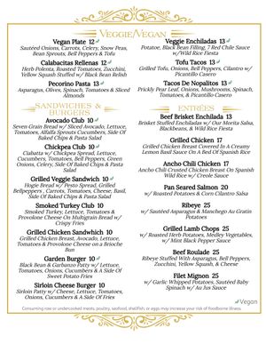 New Dinner Menu
Dinner 3pm-Close at Alondra's Cuisine in Garland