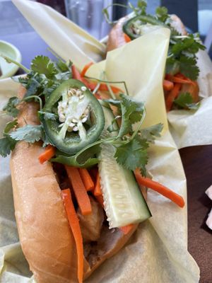 Yummy Tofu banh mi  at Yummy Banh Mi in Everett