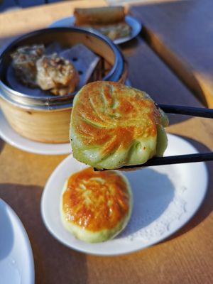 Shanghai buns at Little Bird Dim Sum in Vancouver