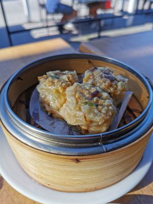 Beyond meat dumplings at Little Bird Dim Sum in Vancouver