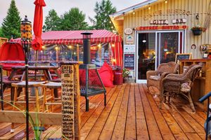 Café Bistro du Village St Mathieu du Parc at Café Bistro du Village in Saint-mathieu-du-parc