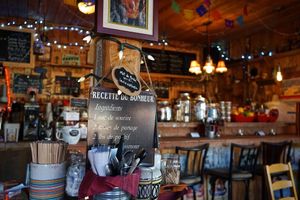 Café Bistro du Village St Mathieu du Parc at Café Bistro du Village in Saint-mathieu-du-parc