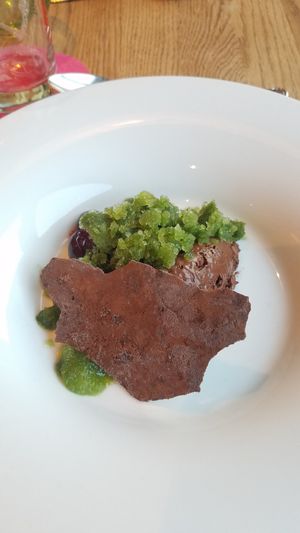 chocolate mousse at Flux in Hannoversch Munden