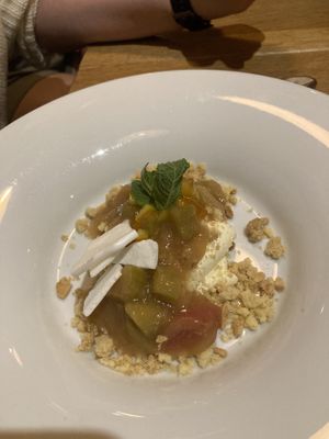 Panna Cotta vegan  at Flux in Hannoversch Munden