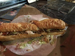 Vegan Philly cheesesteak  at Spak Brothers in Pittsburgh