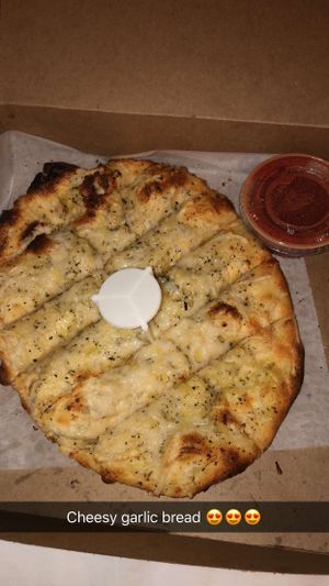 Cheesy garlic bread  at Spak Brothers in Pittsburgh