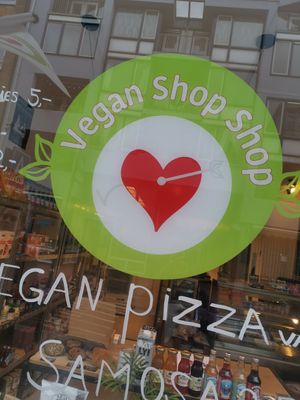 Vegan galore at Vegan Shop Shop in Amsterdam