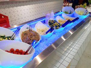 Salad Bar at My Meat Run Laboratory in Kowloon