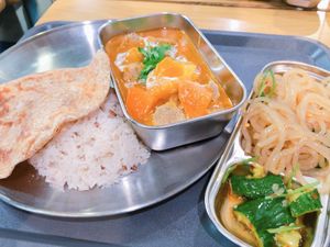 Vegan lamb curry at My Meat Run Laboratory in Kowloon