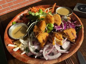   at Lotus Cafe and Juice Bar in Encinitas