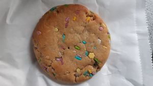 House made cookie #Veganuary at It's a Trap in Dublin