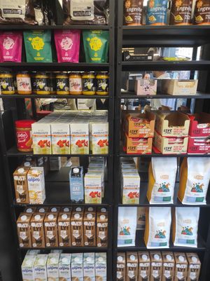 Milk and other food at It's a Trap in Dublin