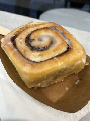 Cinnamon roll  at It's a Trap in Dublin