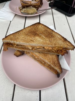 vegan reuben sandwich  at It's a Trap in Dublin