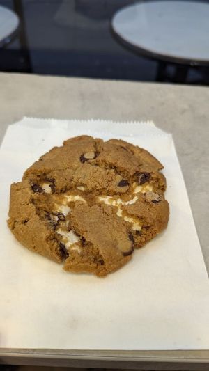 Marshmallow cookie vegan at It's a Trap in Dublin