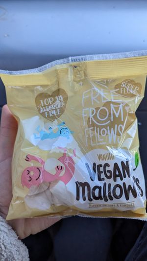 Vegan Marshmallows pack at It's a Trap in Dublin