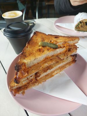 Reuben sandwich at It's a Trap in Dublin