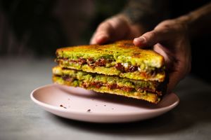 Caprese Sandwich at It's a Trap in Dublin