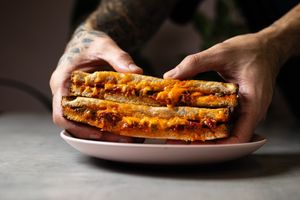 Spicy Sundried Sandwich at It's a Trap in Dublin