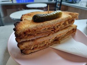 Reuben sandwich at It's a Trap in Dublin