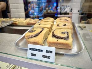 Cinnamon rolls  at It's a Trap in Dublin
