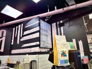 Menu and decor  at It's a Trap in Dublin