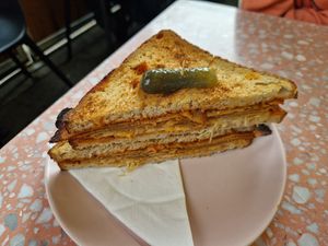 Reuben sandwich at It's a Trap in Dublin