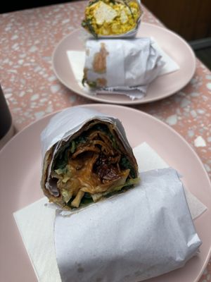 Scrambled Wrap & Korean Wrap  at It's a Trap in Dublin