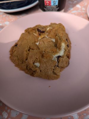 Marshmallow cookie at It's a Trap in Dublin
