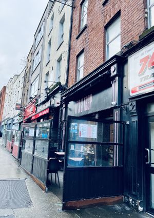 Exterior. Inside has limited seating at counter    at It's a Trap in Dublin