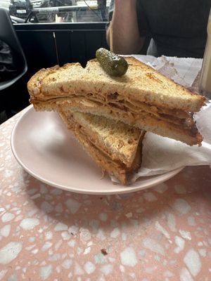 Reuben toastie   at It's a Trap in Dublin