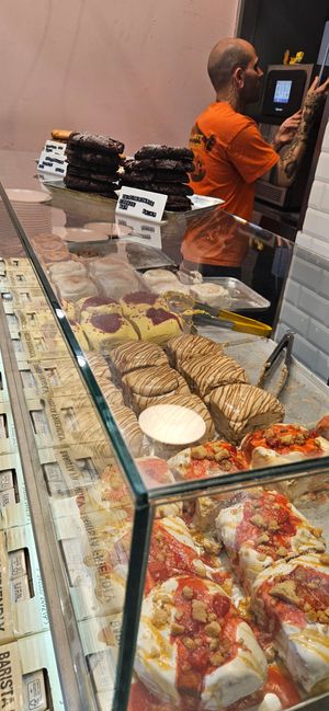 Cinnamon bun heaven at It's a Trap in Dublin