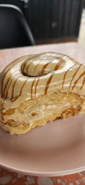 Biscoff cinnamon bun at It's a Trap in Dublin