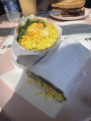 Tofu Scramble Wrap  at It's a Trap in Dublin