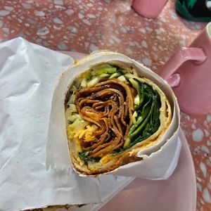 Korean wrap at It's a Trap in Dublin