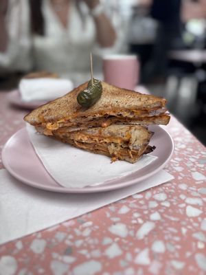 Vegan Reubans Toastie  at It's a Trap in Dublin
