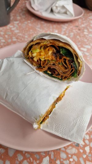 Koran BBQ Wrap at It's a Trap in Dublin