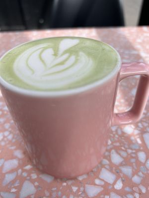 Matcha Latte  at It's a Trap in Dublin