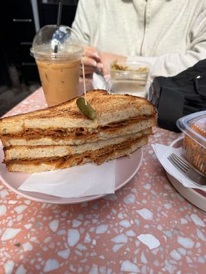 Hot honey toastie melt  at It's a Trap in Dublin