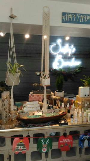 Counter at Selby's Bunker in Dartmouth