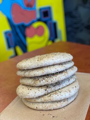 Mediterranean Flatbreads at Ethos Brothers in Brentwood