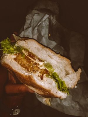 Sanduíche de grão de bico at Public House Veg in Belo Horizonte